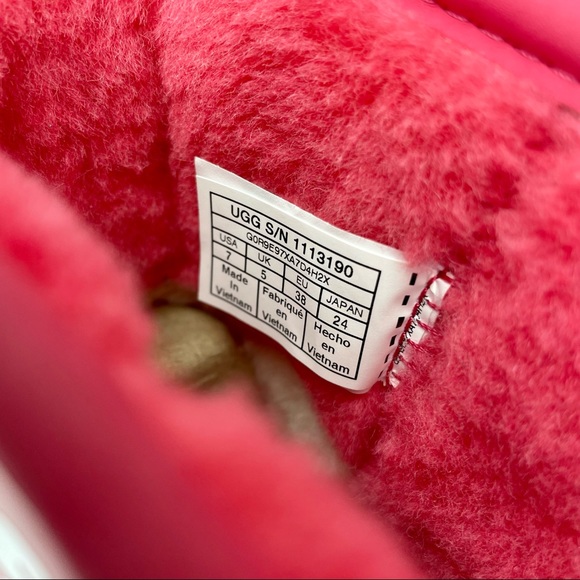 NWT UGG Clear Mini Boot — Pink - Picture 7 of 8
